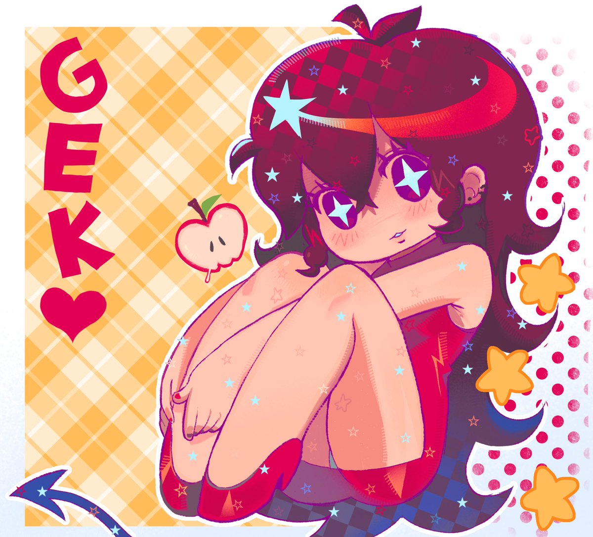 gekkyun's tweet photo. #FNF #FNFGF 
Apple of my eye! https://t.co/4GVB05blTG