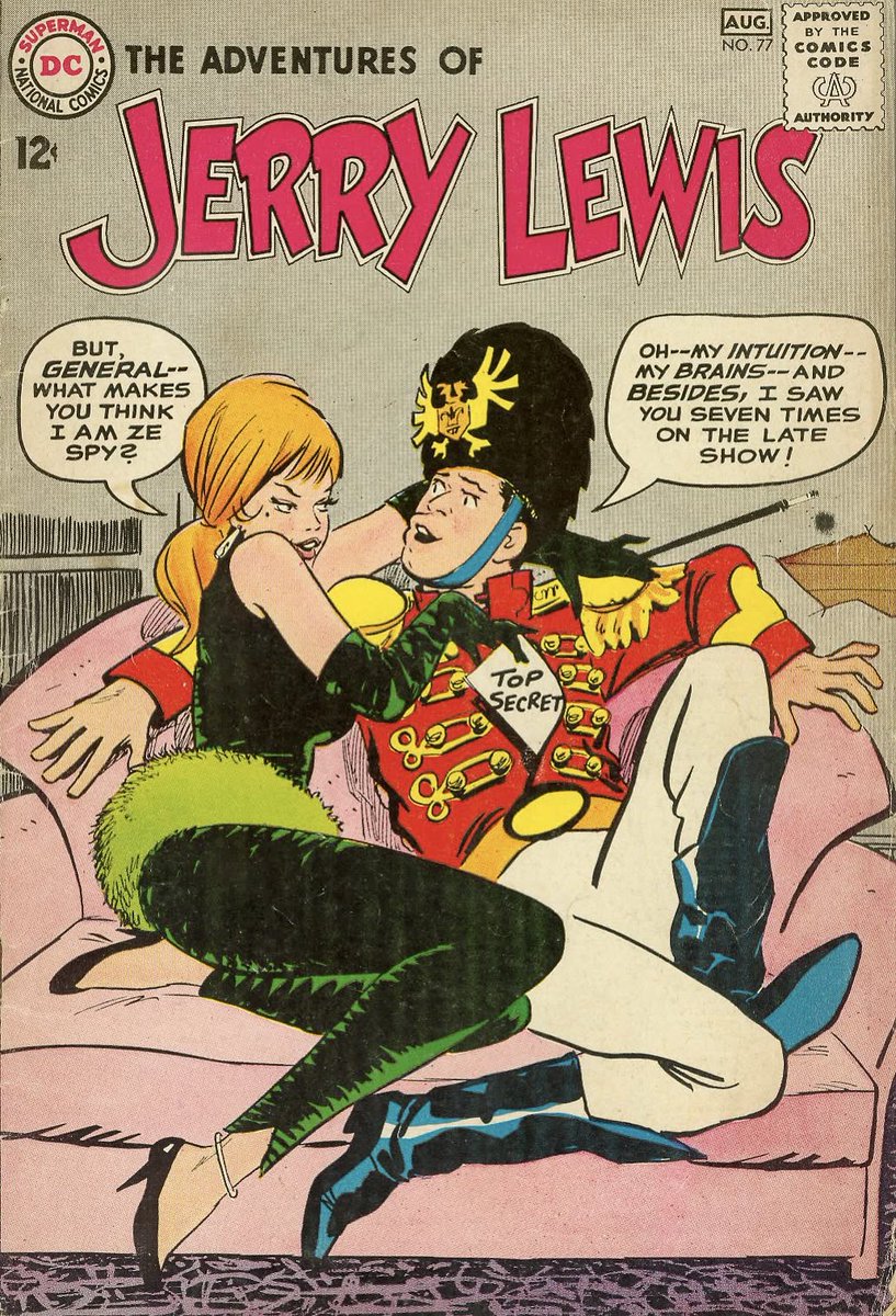 FHoudaer's tweet photo. Jerry Lewis, parti un 20 août.
(Ill : Bob Oksner + "Docteur Jerry et Mister Love")

#boboksner
#JerryLewis
#docteurjerryetmisterlove 
#20aout
#20août https://t.co/K4o2aaYrhv