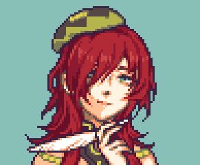 Glacoe776's tweet photo. Dante -- Fire Emblem Fortune's Weave
#pixelart https://t.co/MTVRm1C6RI
