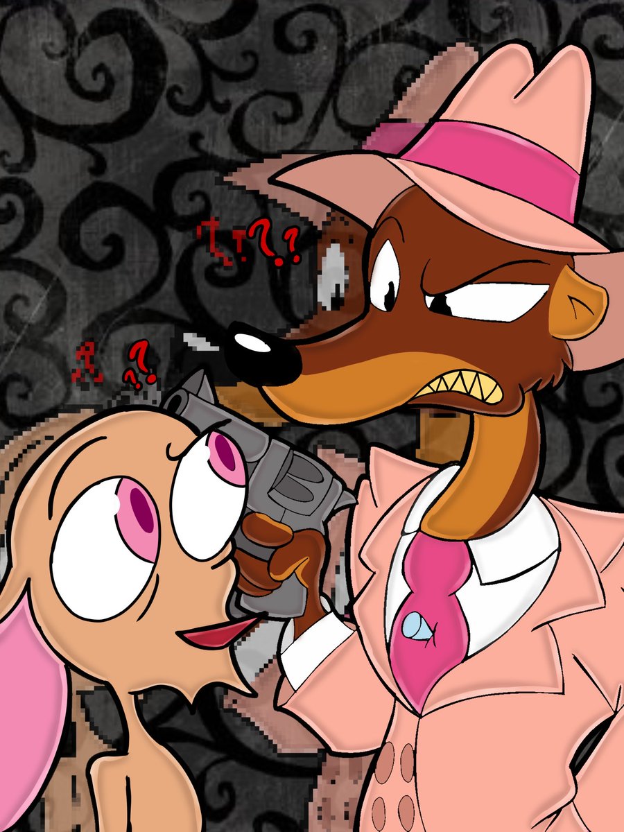 smartyweaselfav's tweet photo. Two of my favorite characters meet? Hmm I wonder how that would end up XD 

⋆🐾Tags: #renandstimpy #whoframedrogerrabbit #smartassweasel #renhoek ° https://t.co/OOuHYrASEB