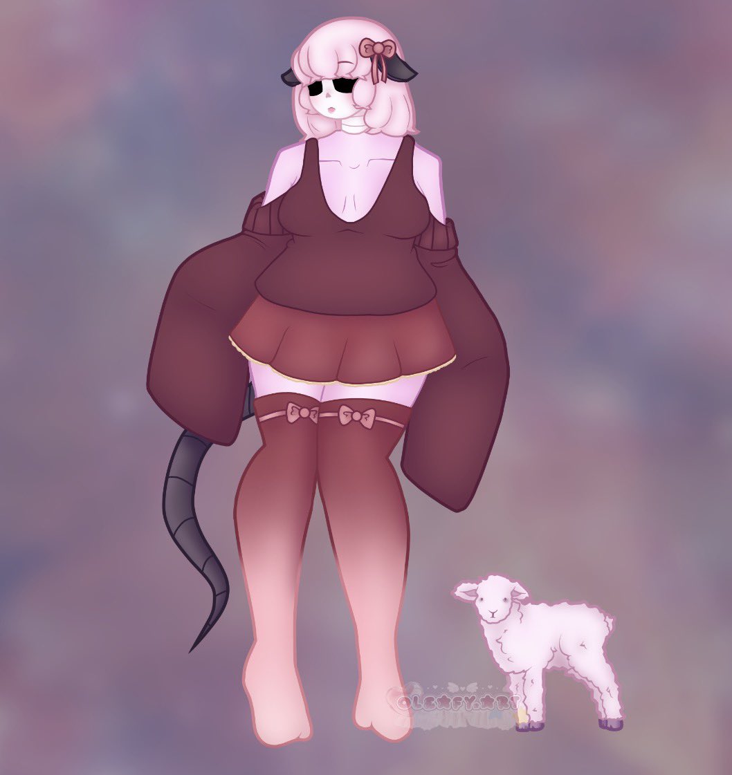 OleafyDraws's tweet photo. I redesigned Bel. She gets to keep her lamb tho, it’s her emotional support animal and friend. Ofc, she’s staying half rat bc yes.
#redesign #oc #lamb #skeletonoc #fyp #ratoc https://t.co/FzGh1TrMTl