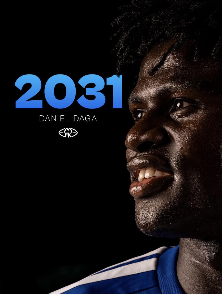 DagaDanielDDD's tweet photo. Five new years with this great club.💙
Grateful for every moment, every battle, and every memory in this shirt.

Thank you to the teammates, coaches, staff and the best fans.

The journey continues. More to come!
#MoldeFK #5Years #Proud #Football https://t.co/wZj7EMSpkO
