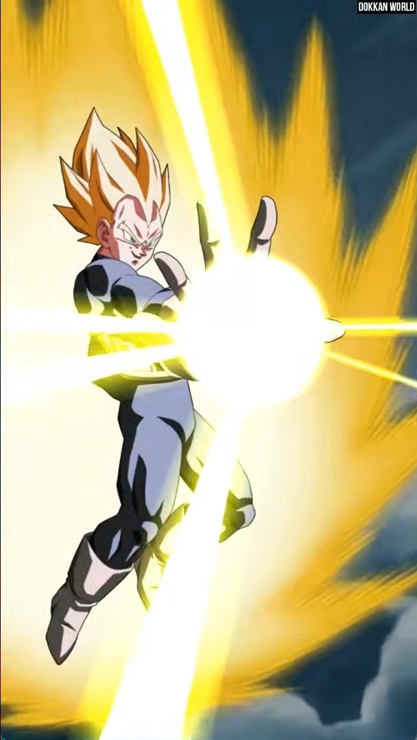 SaiynFrmEarth's tweet photo. I love how comically evil Vegeta looks in the INT Trio's 18ki animation
It's like he forgot what team he's on for a second https://t.co/uGZw2XPEjT