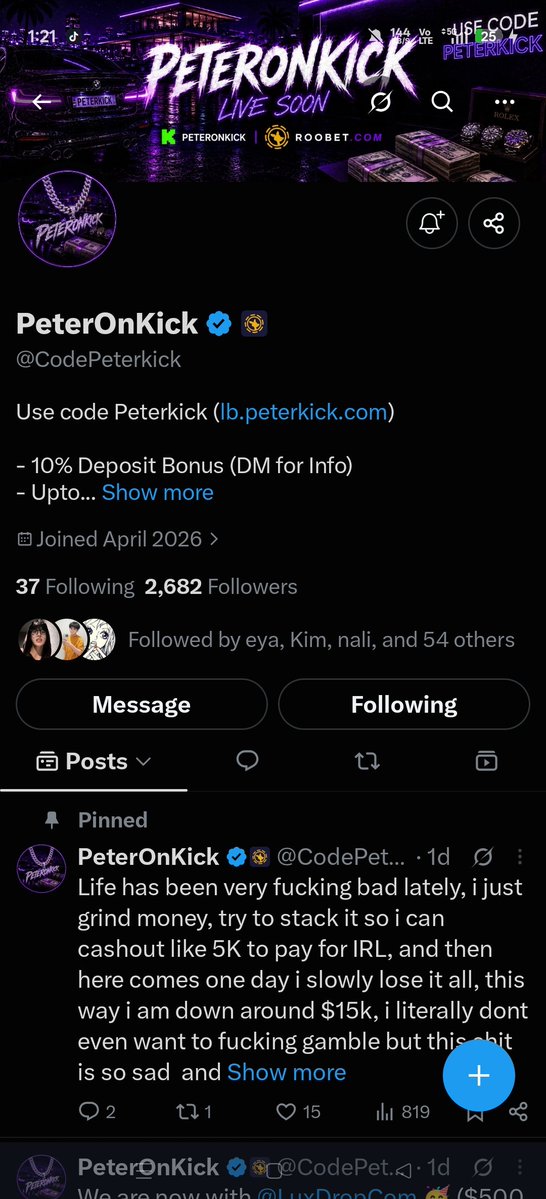 blindbucks's tweet photo. @Tomas1120_ @CodePeterkick https://t.co/OYUJk4tBSM