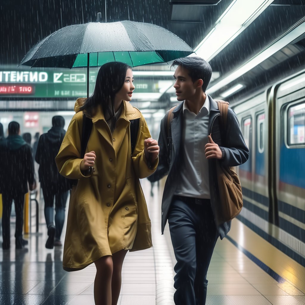 Taitai4112's tweet photo. A stranger handed me their extra umbrella when I realized I’d left mine at home in the pouring rain. Restored my faith in small kindnesses today. https://t.co/sq1Fb17f3Y