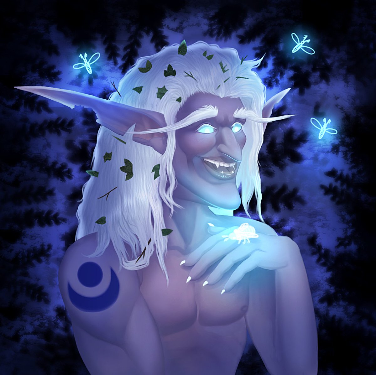 wolf_potatoes's tweet photo. AF attack! A wonderful time watching fireflies 🪲

#WoW #Warcraft #worldofwarcraft #art #digitalart #fanart #fantasy #OC #originalcharacter #nightelf #elf #elves https://t.co/gg4xfaG9JA