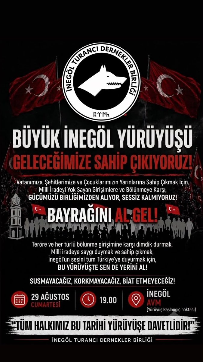 mihribankvnc's tweet photo. Büyük yürüyüşe hepimiz destek verelim. https://t.co/LmRKewRWrt