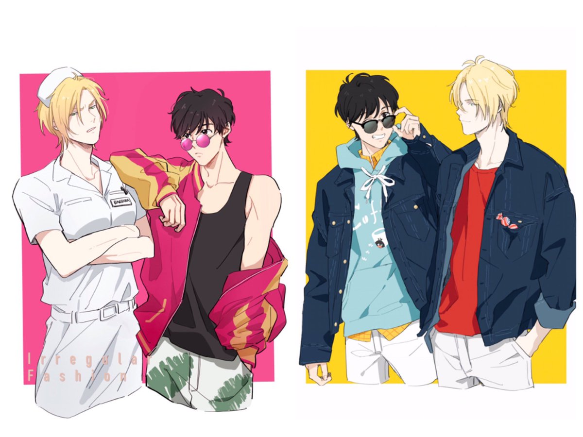 jiyuishib77's tweet photo. 自分のバナナフィッシュ絵だいすき…！←笑 https://t.co/GCoQpK2sB6