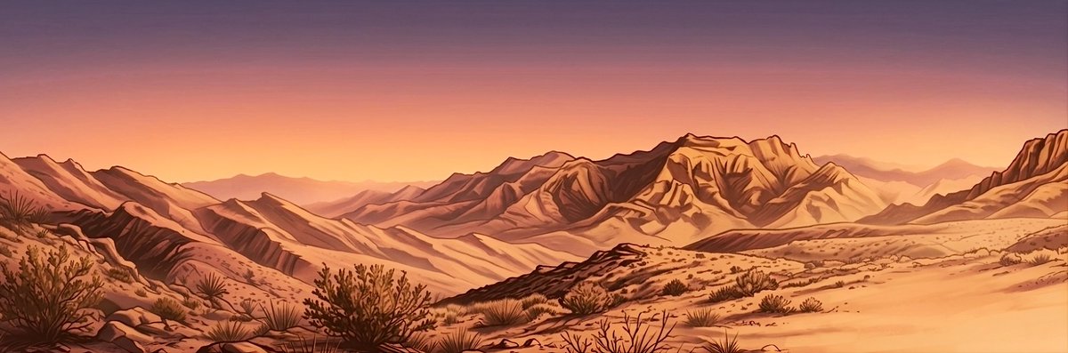 Jacanarts's tweet photo. Some armor’s earned its scratches. Landscapes don't need a hero to carry the frame, just the right light and silence to let it breathe. 
#CommissionedArt #Portrait #Banner #SciFiArt https://t.co/Zcqdta4qhE