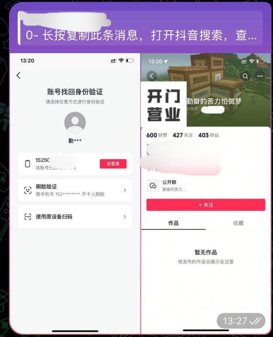 voidplanetmars's tweet photo. 抖音号反
提供信息:抖音号
回单结果:目标账号绑定的手机号 https://t.co/i3uJgc430N