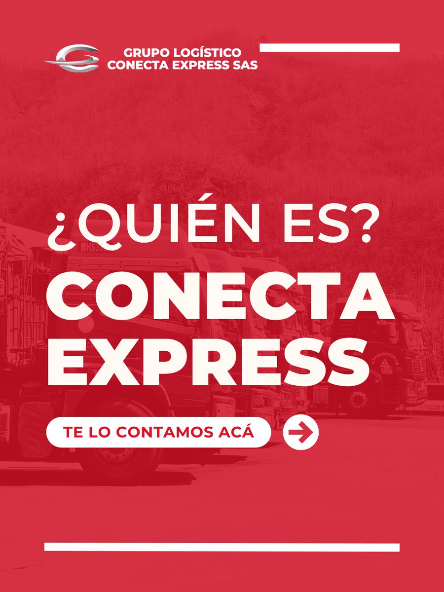 ConectaExpress's tweet photo. En Conecta Express somos tu aliado logístico, brindándote soluciones y asesoría para que tu operación sea más eficiente.

Tu operación. Nuestra conexión.

#conectaexpress #Logística #Transporte https://t.co/J6jNs4OS5w