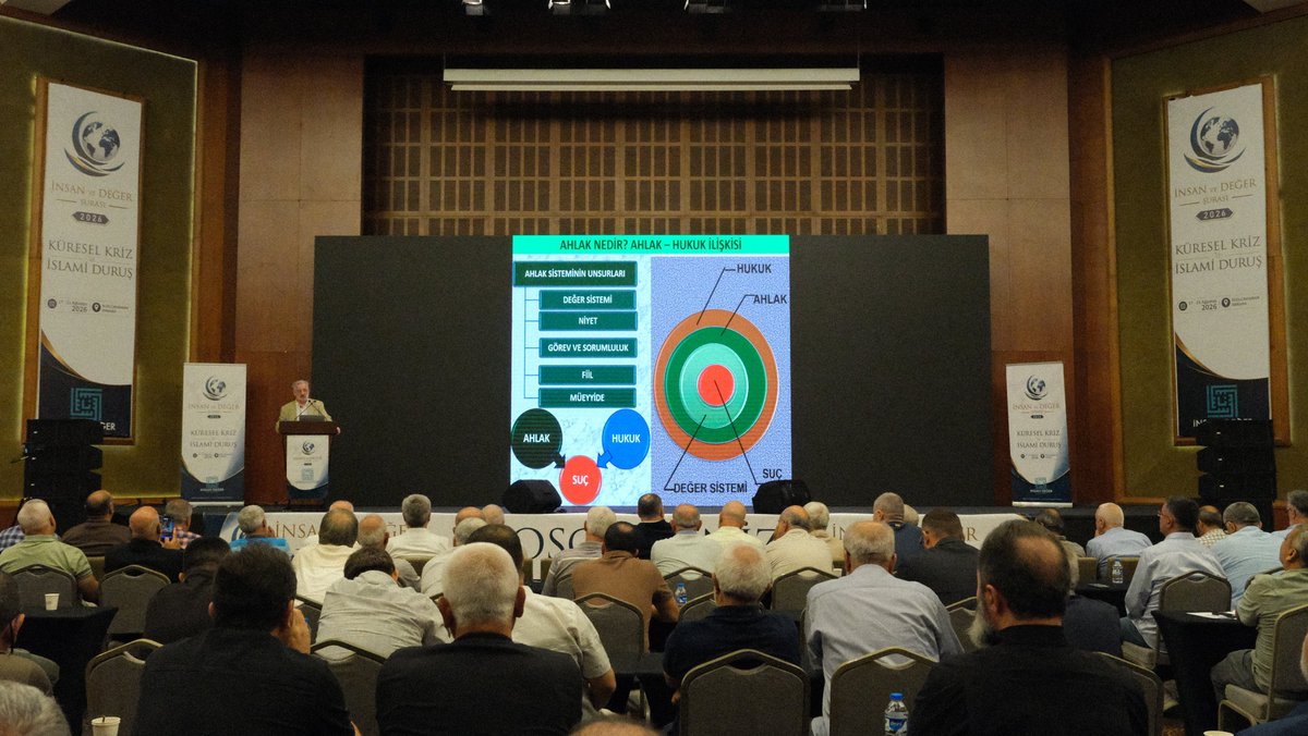 idhgenelmerkez's tweet photo. Prof. Dr. Burhanettin Can, "İhtilaf Ahlakı" adlı sunumlarını gerçekleştirmiş bulunmaktadır. https://t.co/Ig02oI74kM