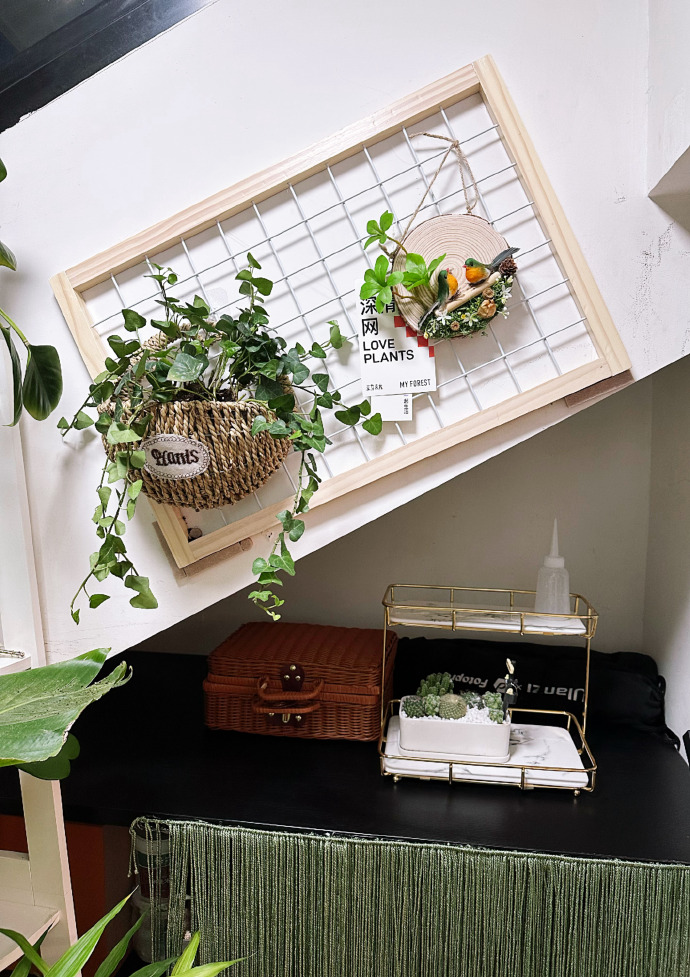 KimtiMedson's tweet photo. Just finished my first macramé plant hanger using only cotton cord! The knots took forever but seeing my pothos hanging neatly by the window makes all the patience worth it https://t.co/YucS2mng5R