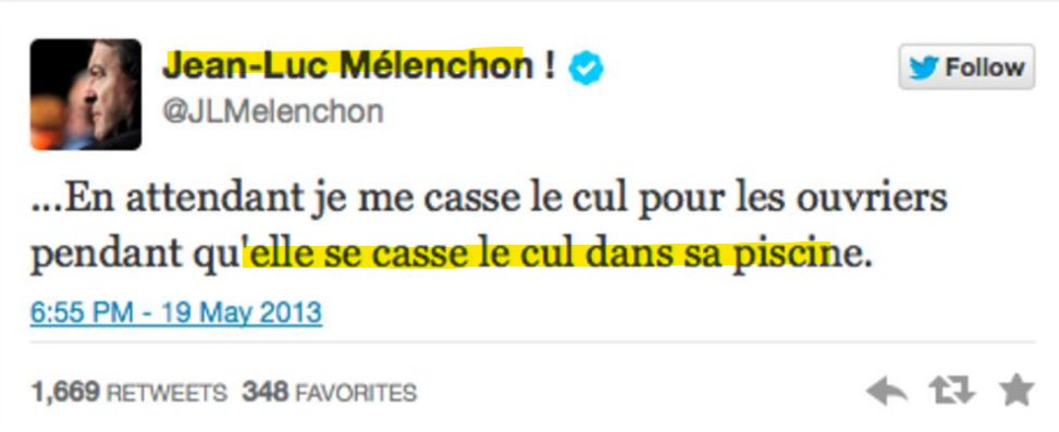 dobsky33's tweet photo. Tweet de votre gourou lorsque Marine Le Pen s'était fracturée le sacrum : https://t.co/wbtLnkfADw