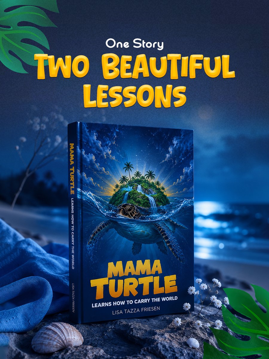 lisa_friesen12's tweet photo. Children see Mama Turtle’s adventure and learn about kindness, courage, and trust. Parents discover a deeper message about faith, surrender, and motherhood. That is what makes this story meaningful for different generations.
#author #book #turtlebook #authorlife #bookcommunity https://t.co/ei4GR0hw0G