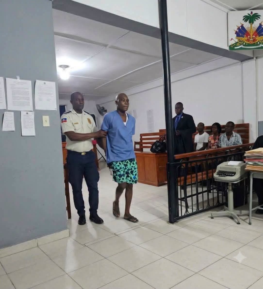 rtvgalaxie's tweet photo. Jérémie : Waglet Luc, 27 ans, est condamné à la prison à perpétuité lors d’une session d’assises criminelles déroulée ce mercredi 19 août. Il a été reconnu coupable du viol d’une fillette de trois ans, commis en janvier 2024 dans la commune de Dame-Marie. https://t.co/DQ8qQ7pOFW