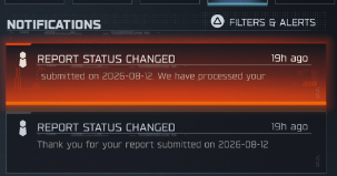VexclawCOD's tweet photo. @CallofDutyCM @DeCompleted_ How did I get two of these notifications but no SR back though?... https://t.co/79ADa4YoD6