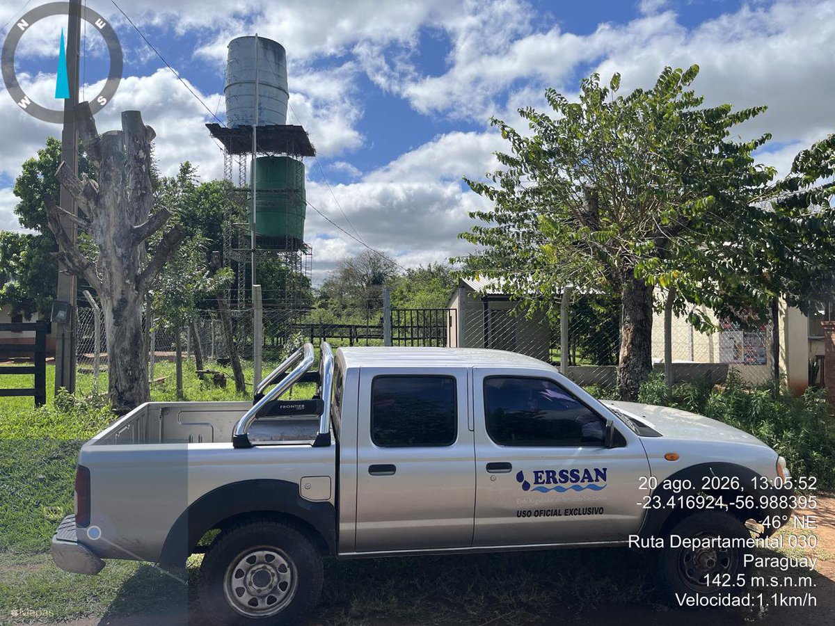 ErssanPy's tweet photo. ERSSAN AVANZA CON LOS CONTROLES DE CALIDAD DEL SERVICIO DE AGUA POTABLE

💧 El ERSSAN avanza la semana con las labores de supervisión de la calidad del servicio de agua potable, en el marco del Plan Anual de Supervisión (PAS 2026), en los departamentos de Concepción y Canindeyú. https://t.co/zzxS5pFOku