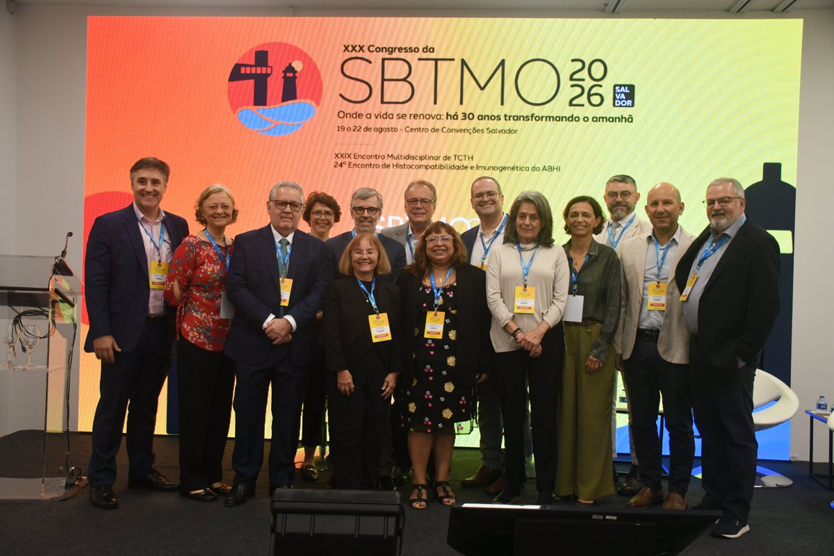 SBTMO's tweet photo. O XXX #CongressoSBTMO2026 começou e o primeiro dia já foi intenso!🩸

Nosso Warm Up Day reuniu diferentes áreas, gerações e perspectivas do TCTH e da terapia celular em uma programação marcada por ciência, atualização e muita troca.

 #TCTH #TerapiaCelular https://t.co/a6YCpTKuaS