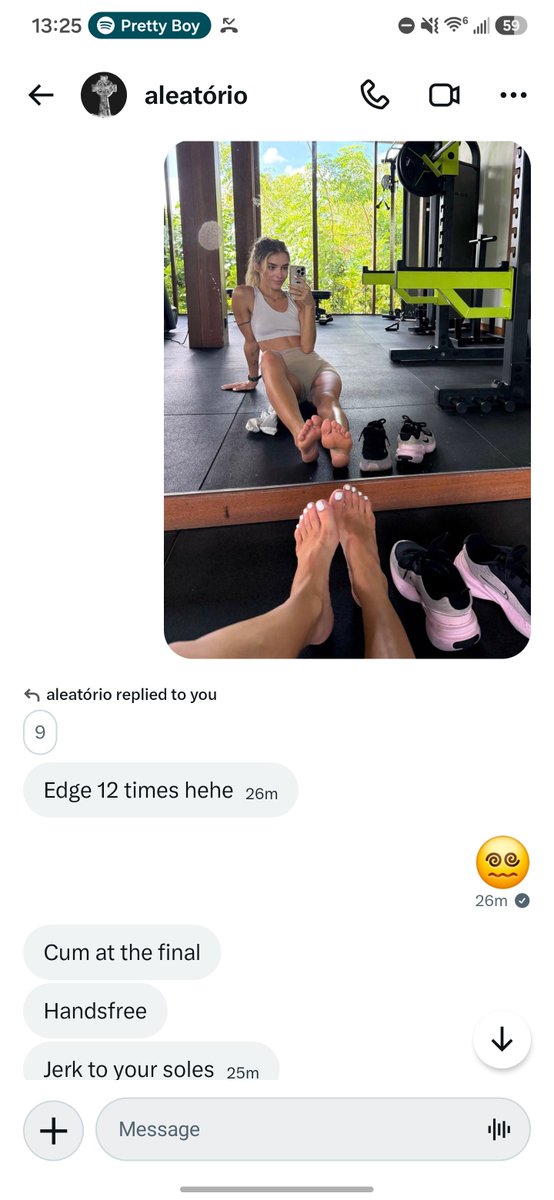 FeetAddictNLove's tweet photo. @aleatrio1937956 destroyed me in another round.  Ive never edged so much😵‍💫  Almost did a round 3 but I had leave like a loser...I would've gotten fucked 3 times in a row😵‍💫 https://t.co/DAXrpCT0q9