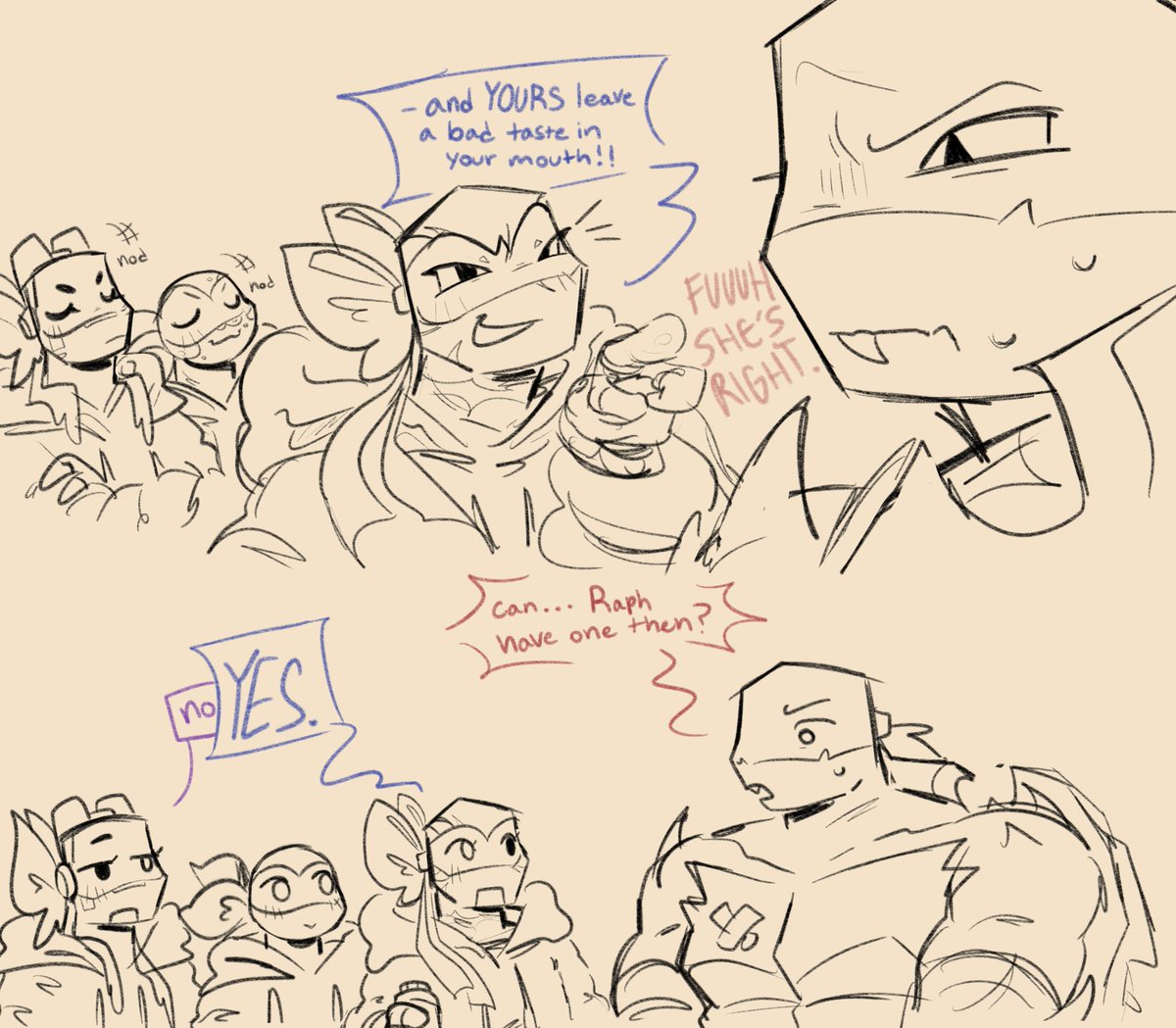 TechyTurt9000's tweet photo. Kinda old but I miss them so bad 

#ROTTMNT #riseoftheteenagemutantninjaturtles https://t.co/empcDlKJ9j
