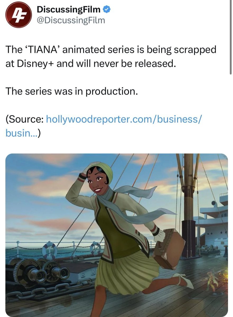 __darling7's tweet photo. @DiscussingFilm Even outside of Marvel Studios, Disney just has a huge issue with POCs for some reason and refuse to let any black-led projects get off the ground https://t.co/wIeV54wB5L