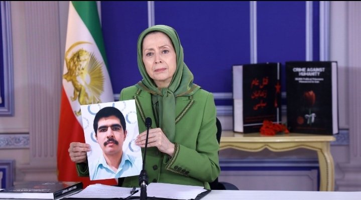 MahjobJavan's tweet photo. خانم رجوی مهدی دریکی ازآخرین نامه‌هایش نوشت به‌‌عنوان یک کانون شورشی از خاک اسیر میهنمان ایران برای آزادی عدالت و رهایی ایران سوگند یاد می‌کنم مهدی و سایر اعدام‌شدگان، نمایندگان نسل جوان ایران‌اندکه برای سرنگونی رژیم به‌پاخاسته‌اند. https://t.co/bjlSGW491b