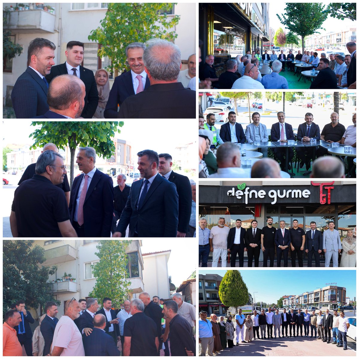 samet__caglayan's tweet photo. 📍 Alparslan Türkeş Caddesi’ndeyiz

Sakarya Büyükşehir Belediyemiz tarafından İlçemize ve Yağcılar Mahallemize kazandırılan Alparslan Türkeş Caddesi’ni; Büyükşehir Belediye Başkanımız Sayın Yusuf Alemdar, İlçe Yöneticilerimiz, Meclis Üyelerimiz,Mahalle Başkanlarımız ve muhtarlarımızla birlikte yerinde inceledik.

Ardından esnafımızı ziyaret ederek hayırlı ve bereketli kazançlar diledik; mahalle sakini hemşehrilerimizle hasbihâl ettik.

Rabbim birlik ve beraberliğimizi daim eylesin. Alparslan Türkeş Caddesi şehrimize ve hemşehrilerimize hayırlı olsun.