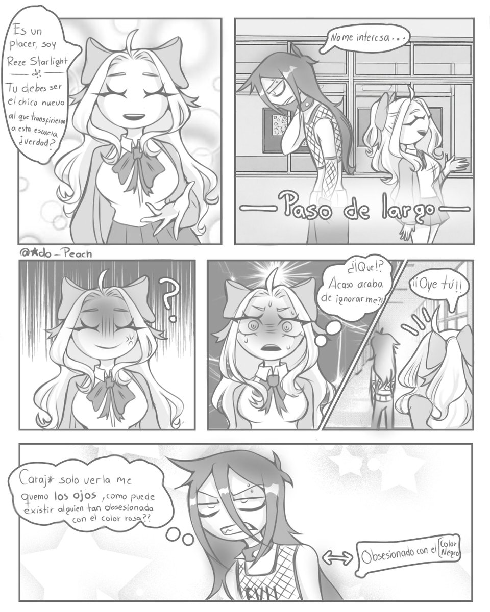 Ado_Peach03's tweet photo. AU SCHOOL Esp ✨💙🩷✨ https://t.co/tlTtB1HbP8