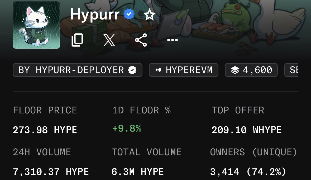 BR4ted's tweet photo. Hype at $74, Hypurr at 274 Hype ($20,000)
Hyperliquid. https://t.co/CnH42aqlal