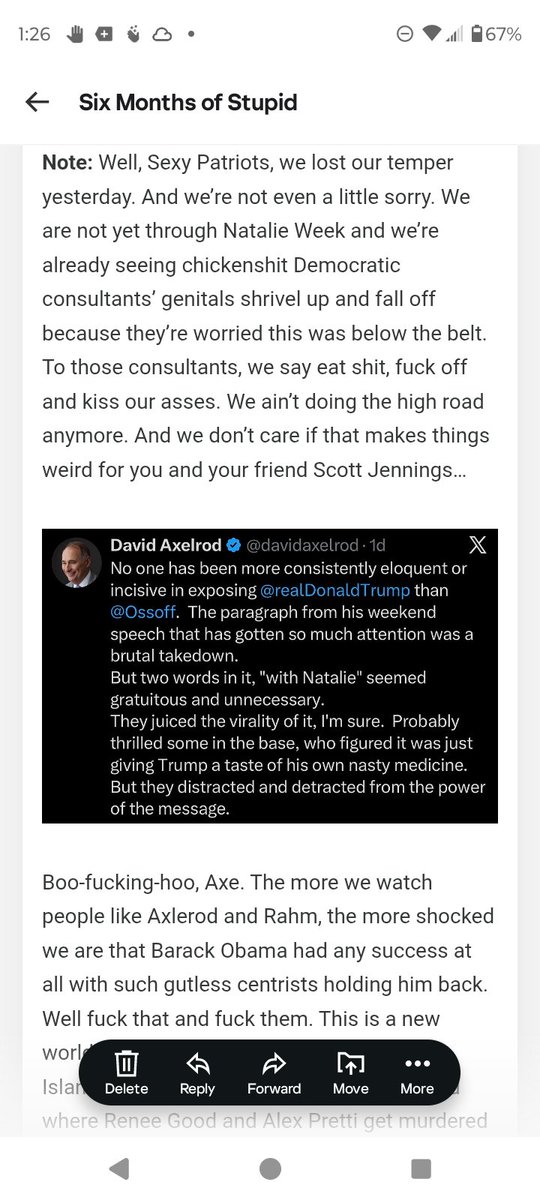 LauraDiBella19's tweet photo. @davidaxelrod @POTUS @GOP @ossoff @RonBrownstein @HacksOnTap #FuckOffDavid ππππππππ https://t.co/fn6BxLk01j