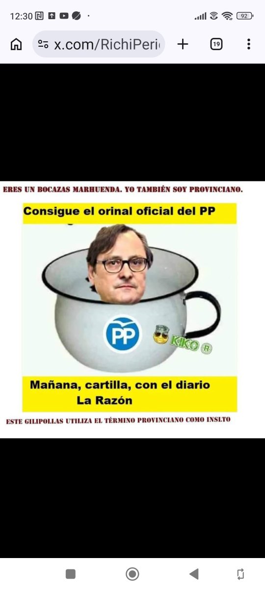 EspartacoSoy's tweet photo. @PabloIglesias @unicomplutense Al sinvergüenza y canalla de la izquierda huelga PPresentarlo,pero al de la derecha..'PPrínciPPe de las tinieblas' le aPPodan y es PPresidente del PPanfleto PPaPPel higiénico fascista 'La sinrazón' y quien tiene PPuesto de monigote/director al de la otra imagen,'cágate lorito'... https://t.co/fE6x7c6wsj