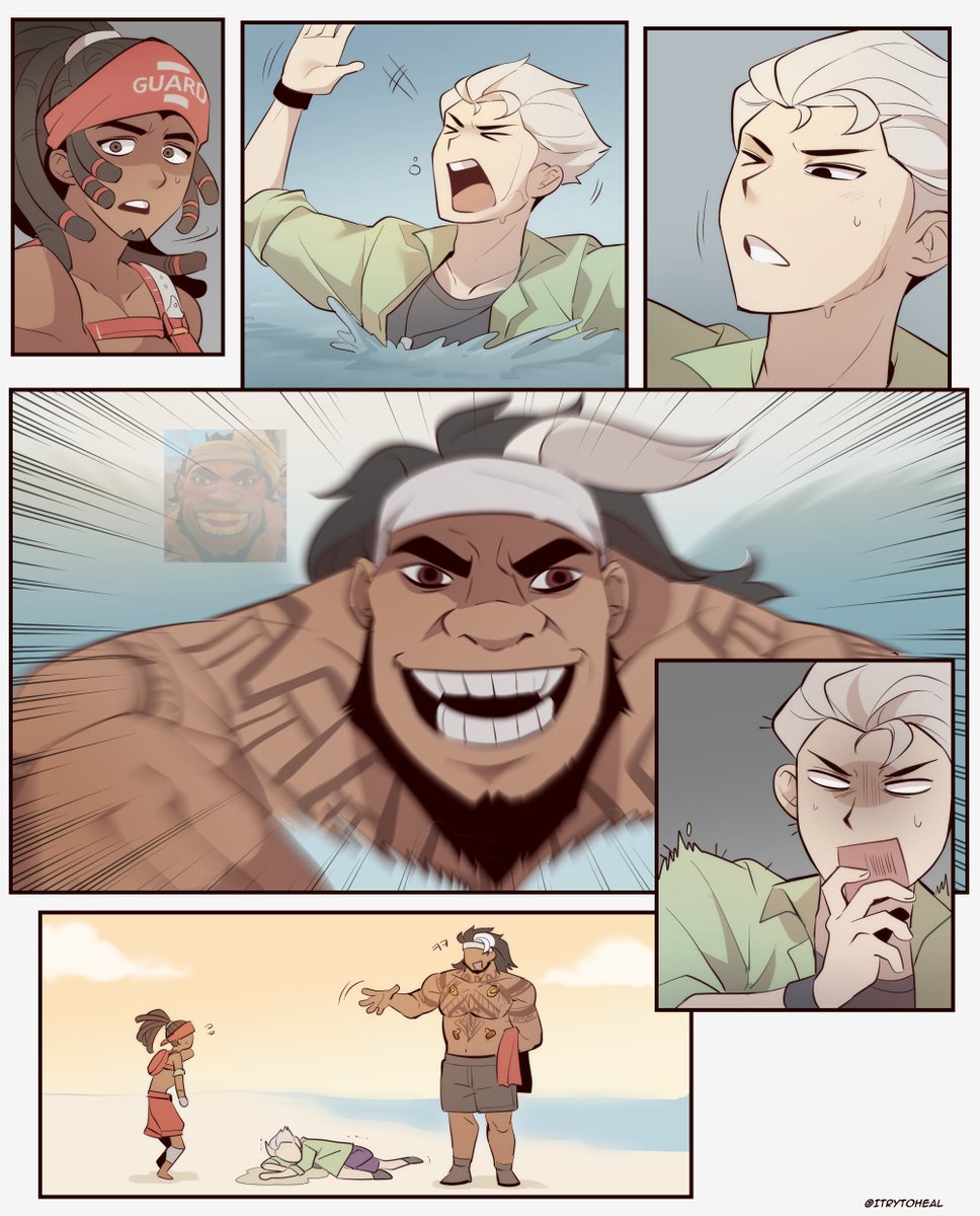 ITRYTOHEAL's tweet photo. #overwatch 
This art gave me a lot of inspiration https://t.co/1YzrxTuXYE