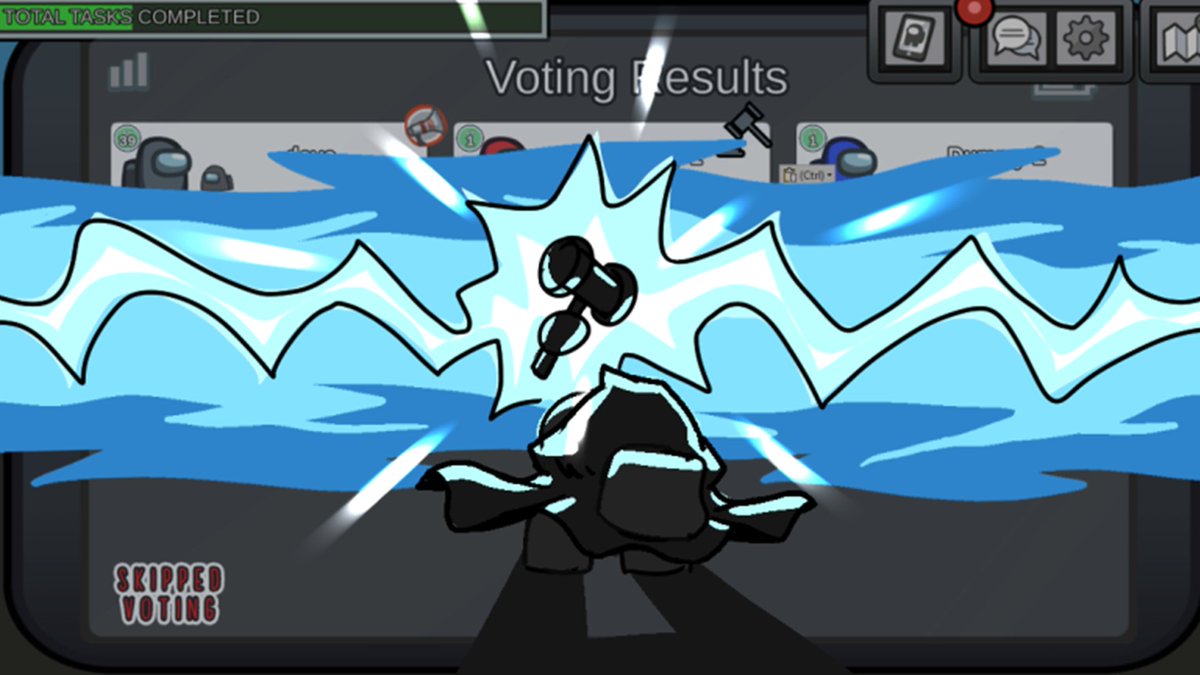 AmongUsGame's tweet photo. Judge had a little edgy phase before the law set them straight 🧑⚖️
check out these early concepts for our newest role in update v18.0.0! https://t.co/dUyKoo3REP