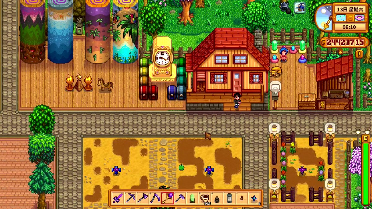 CChick18507's tweet photo. Just knocked out 3 daily quests in Stardew Valley before breakfast—perfection is served! https://t.co/T9EIW1DQ8c