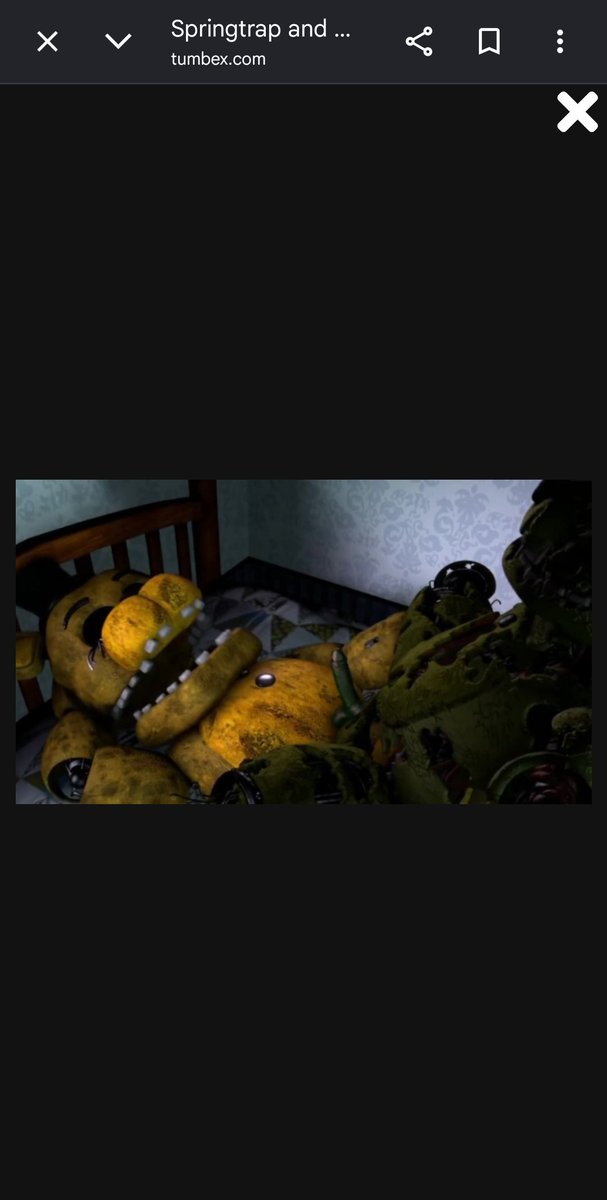 TylerRo79462026's tweet photo. @FronnieGuy do you still got that videos with springtrap https://t.co/SmVGxsud2U