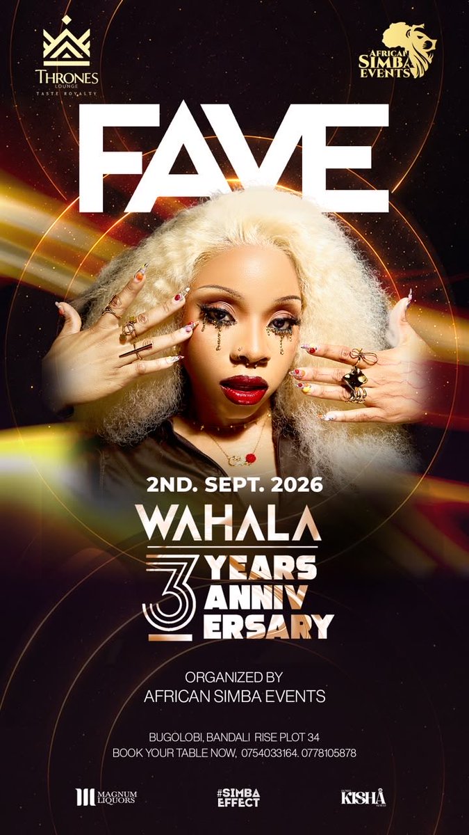 RickyGraphix25's tweet photo. Three years of unforgettable vibes deserve a celebration like no other. ๐ฅ๐ฅ
#WahalaAt3 #SimbaEffect https://t.co/fCSwE8BwZN