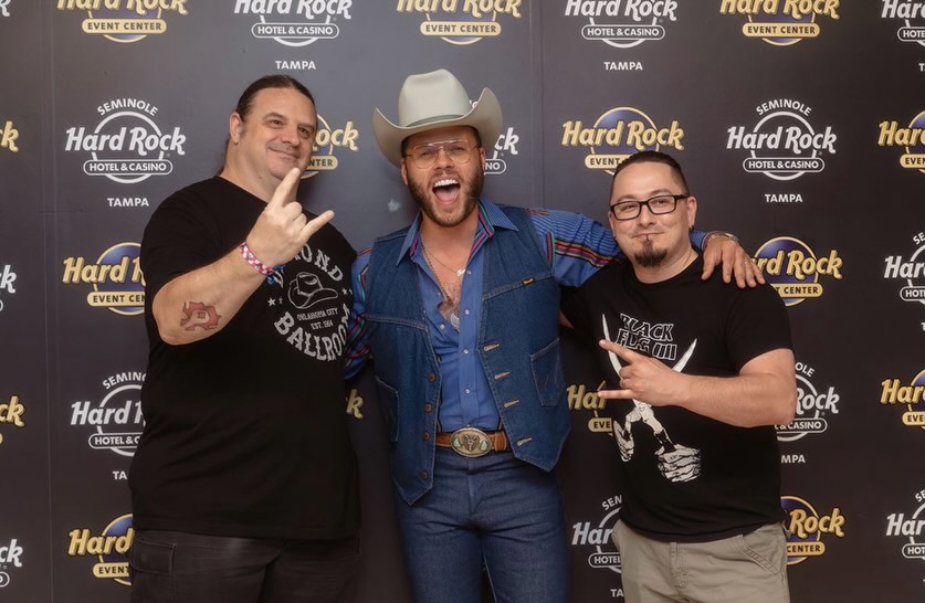georgecorpseg's tweet photo. Dream come true last week! Went to see  with my homies  and  and I was blown away when it was brought to my attention there was a chance to meet THE MAN himself!!!! Unbelievable to say the least and he was so cool and talked with us for a few before ... https://t.co/SGTdz9QMIj