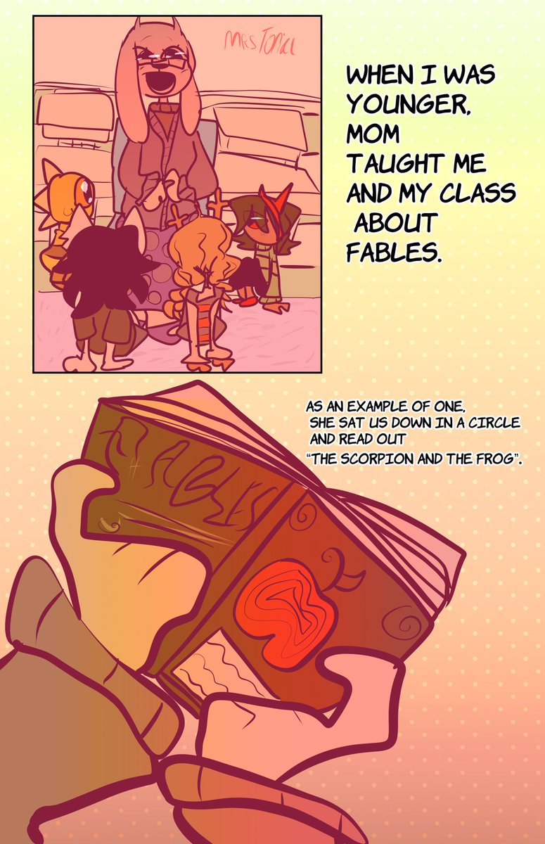 klaekale's tweet photo. The Scorpion (1/5) #DELTARUNE https://t.co/lygY7y66bL