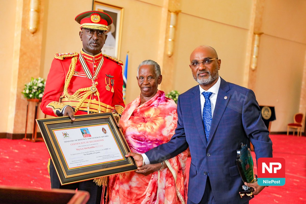 francis_isano's tweet photo. Former CMI boss Maj. Gen. Abel Kandiho has today officially retired from active military service.

#NilePostNews https://t.co/HLedszQsLV
