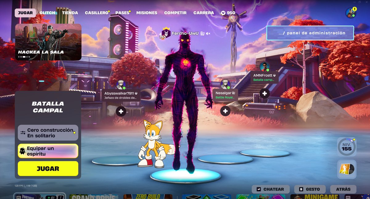 Fercho_UwU's tweet photo. EL MEJOR BUG EN AÑOS! LVL 155 VETE ALV!!! https://t.co/OD1dSxpINY