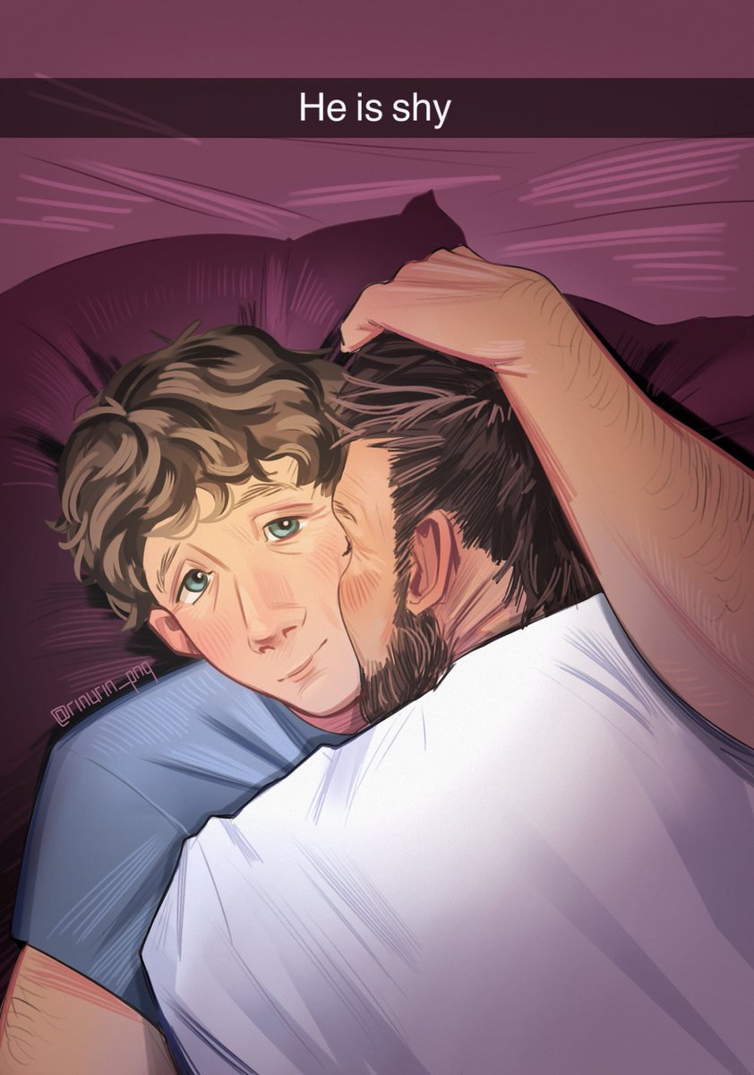 rinurin_png's tweet photo. #hucklerobby 
Dennis taking adorable pics he can later blackmail Robby with💕📸 https://t.co/D4kQfRJItl