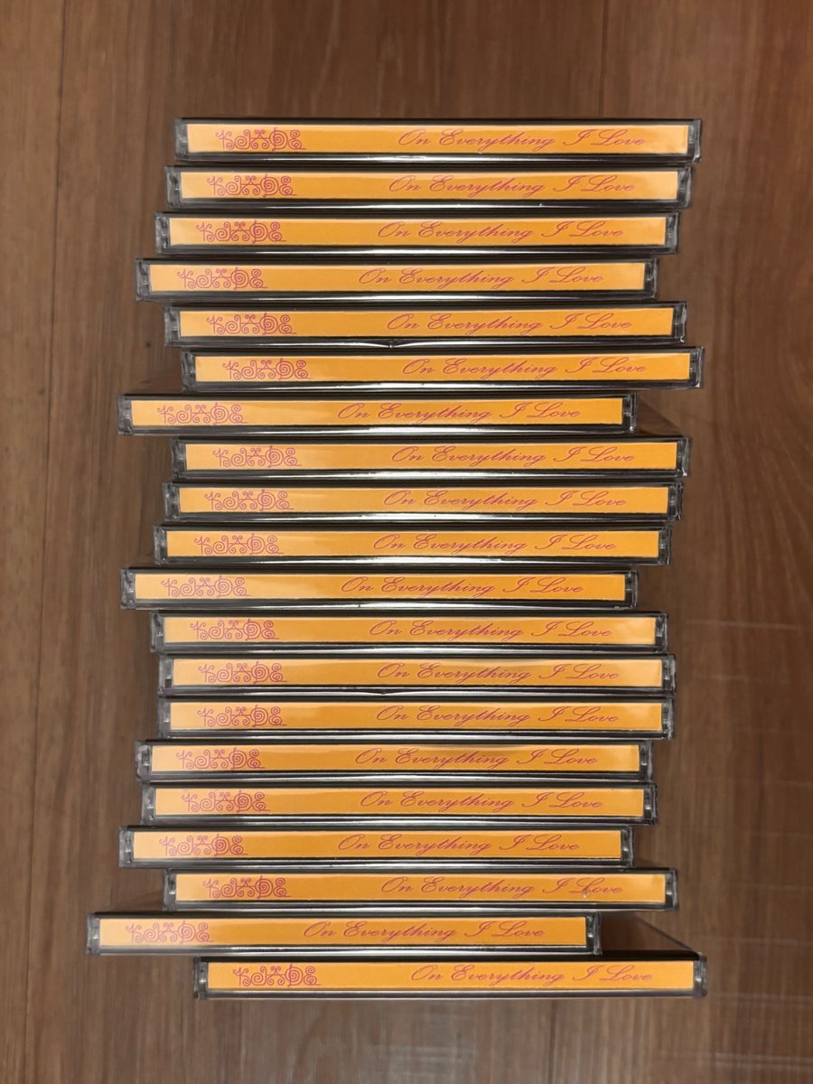 shelivedinpeace's tweet photo. ‘On Everything I Love’ CDs are here 💌

live on my bandcamp tmw @ 3PM PST https://t.co/tSgUOn1QSt