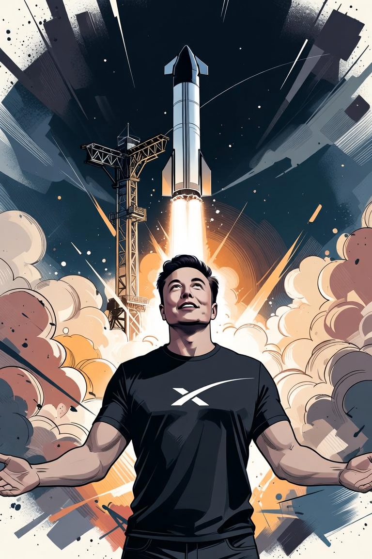 AdamLowisz's tweet photo. Starships are meant to fly 😎🚀 https://t.co/ysiECSy5S4