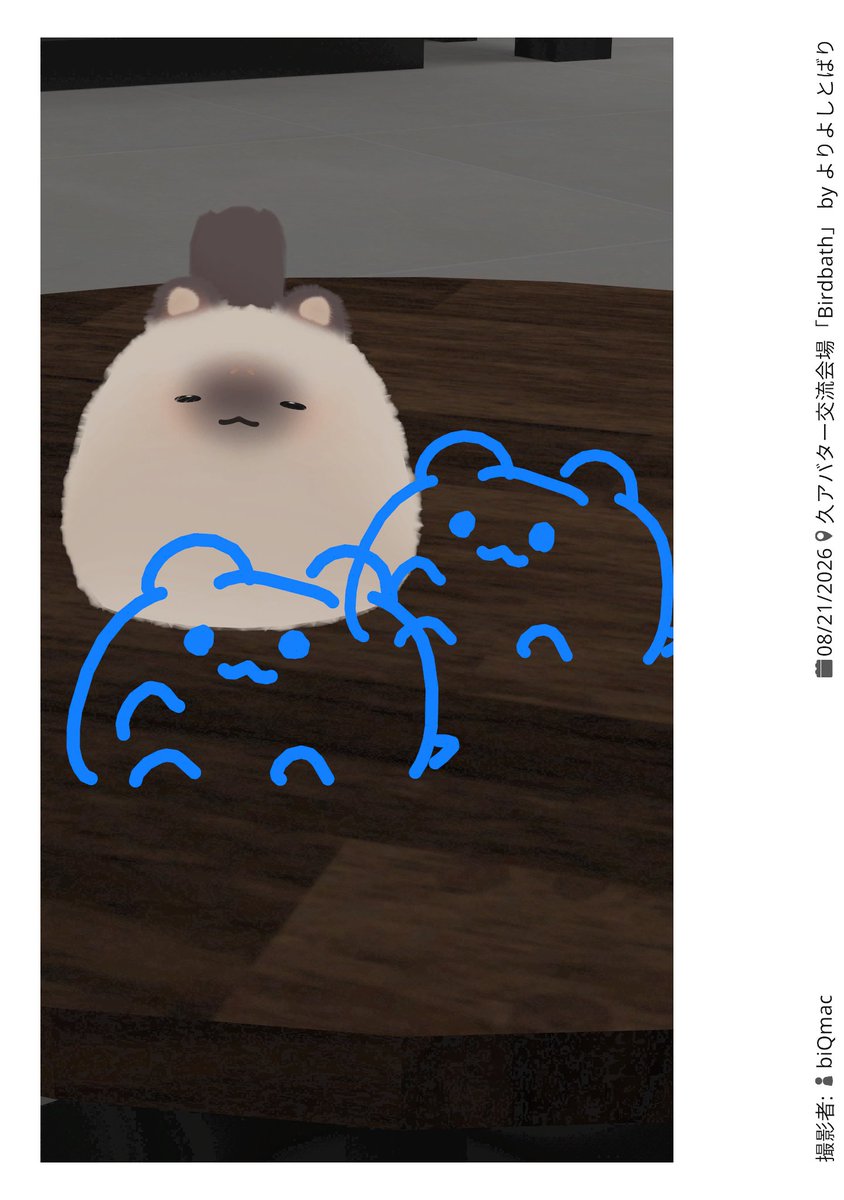 GU_Odora's tweet photo. はむを描いたら増殖されてじわじわしてた深夜2時。 https://t.co/IFWj5UrtUJ