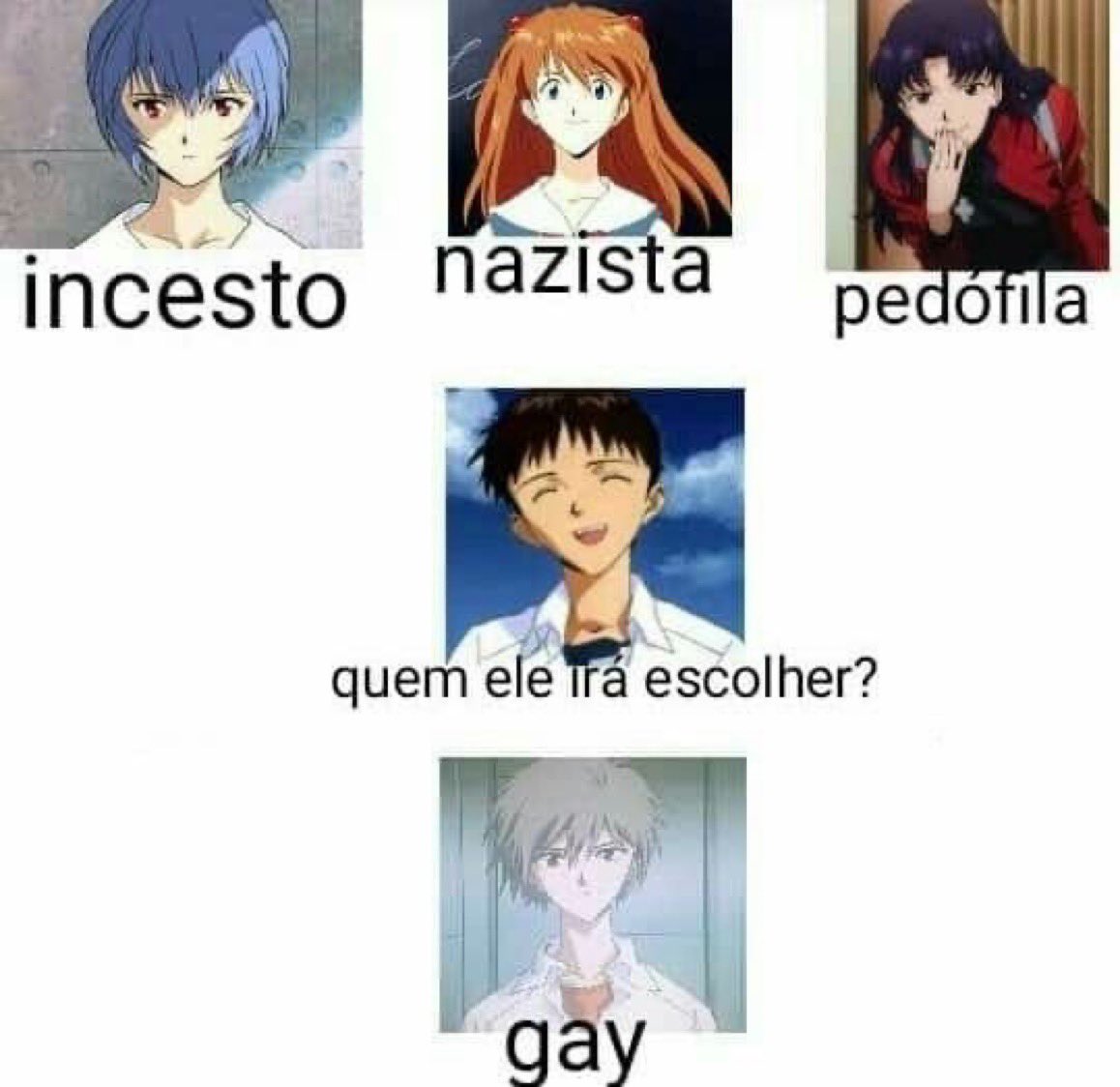 nervcentral's tweet photo. Qual ele irá escolher? https://t.co/VfO9kqa1S7