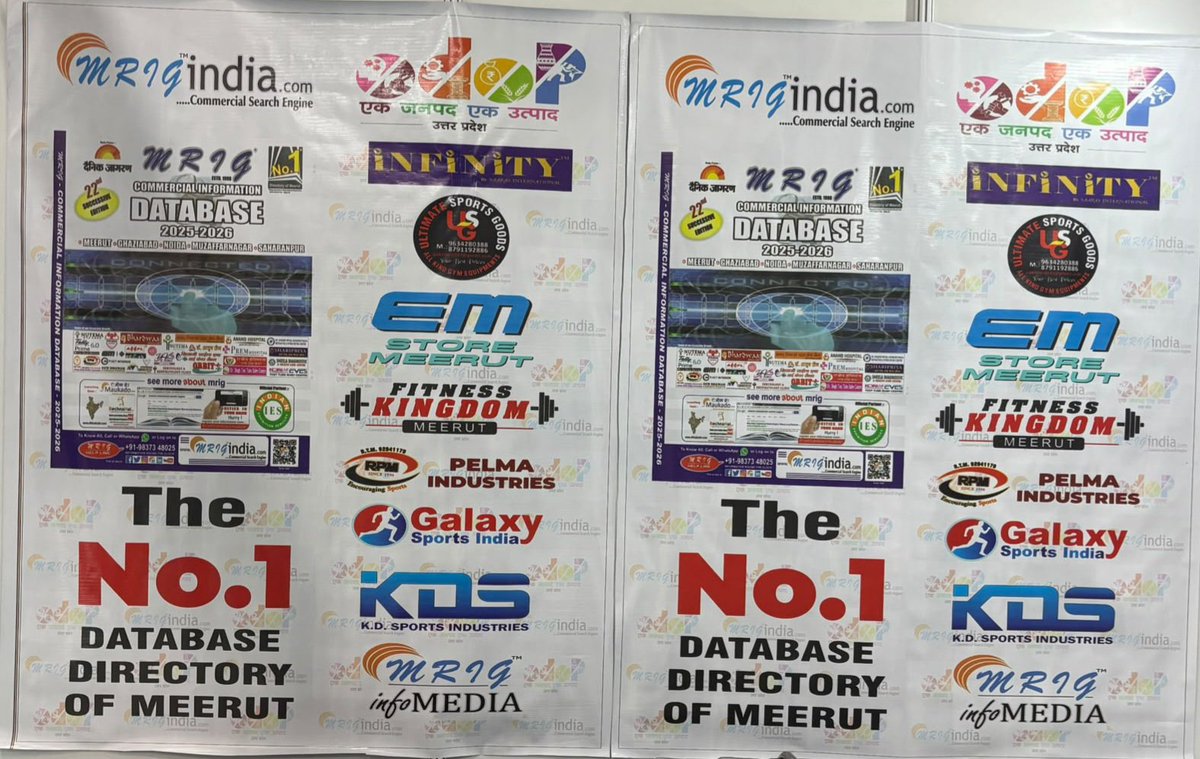 KapilMrig's tweet photo. 🏆 SPORT INDIA EXPO 2026 🇮🇳

Where Sports, Fitness, Innovation &amp; Business come together! 🚀

📍 Bharat Mandapam, New Delhi
📅 20–22 August 2026

 #SportsExpo #FitnessIndia #SportsBusiness #NewDelhi 

@DmMeerut @UPGovt @CMOfficeUP @UP_ODOP @arungovil12 @AmitAgarwalBJP https://t.co/gGSiD3LVeS