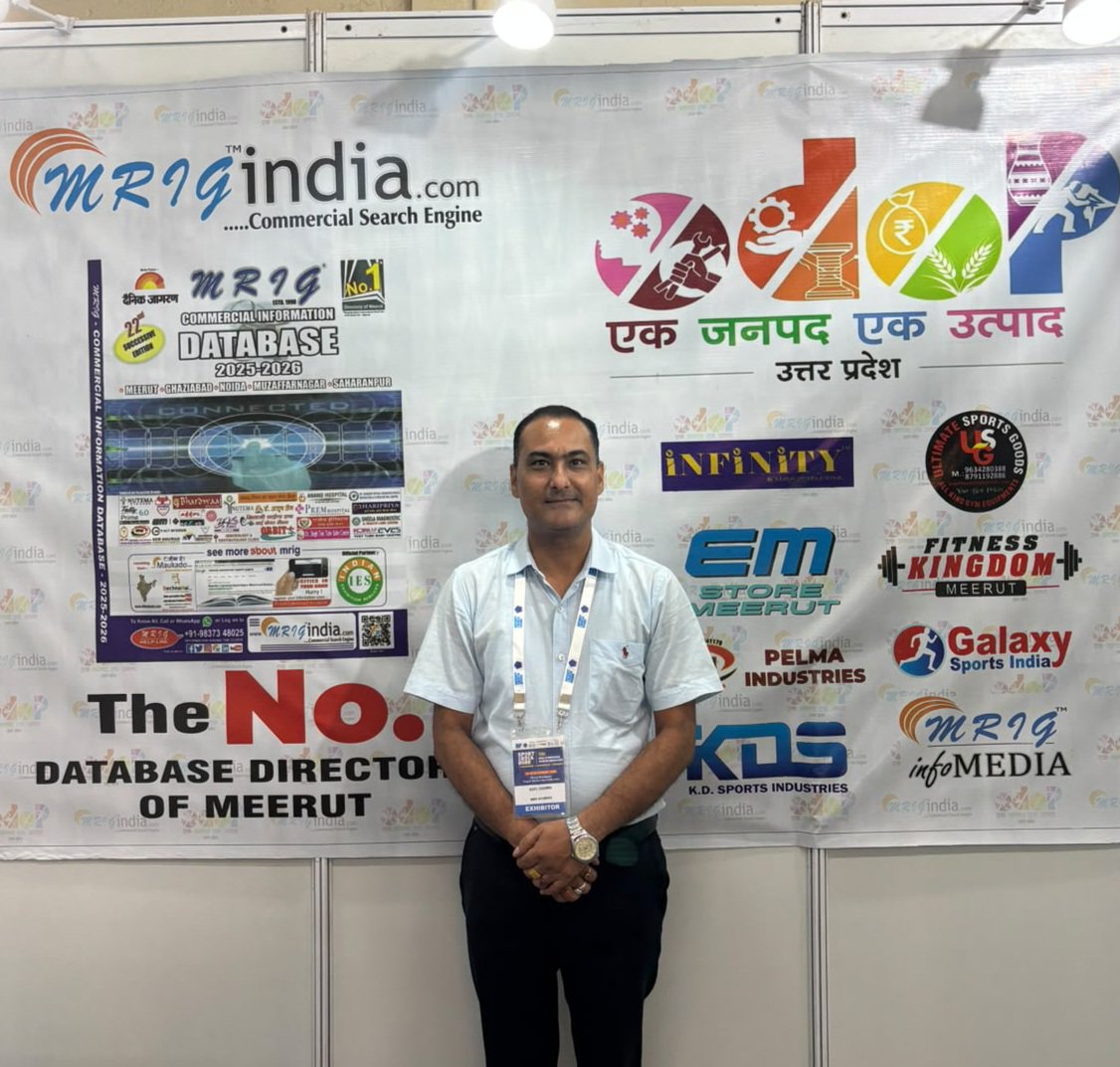 KapilMrig's tweet photo. 🏆 SPORT INDIA EXPO 2026 🇮🇳

Where Sports, Fitness, Innovation &amp; Business come together! 🚀

📍 Bharat Mandapam, New Delhi
📅 20–22 August 2026

 #SportsExpo #FitnessIndia #SportsBusiness #NewDelhi 

@DmMeerut @UPGovt @CMOfficeUP @UP_ODOP @arungovil12 @AmitAgarwalBJP https://t.co/gGSiD3LVeS