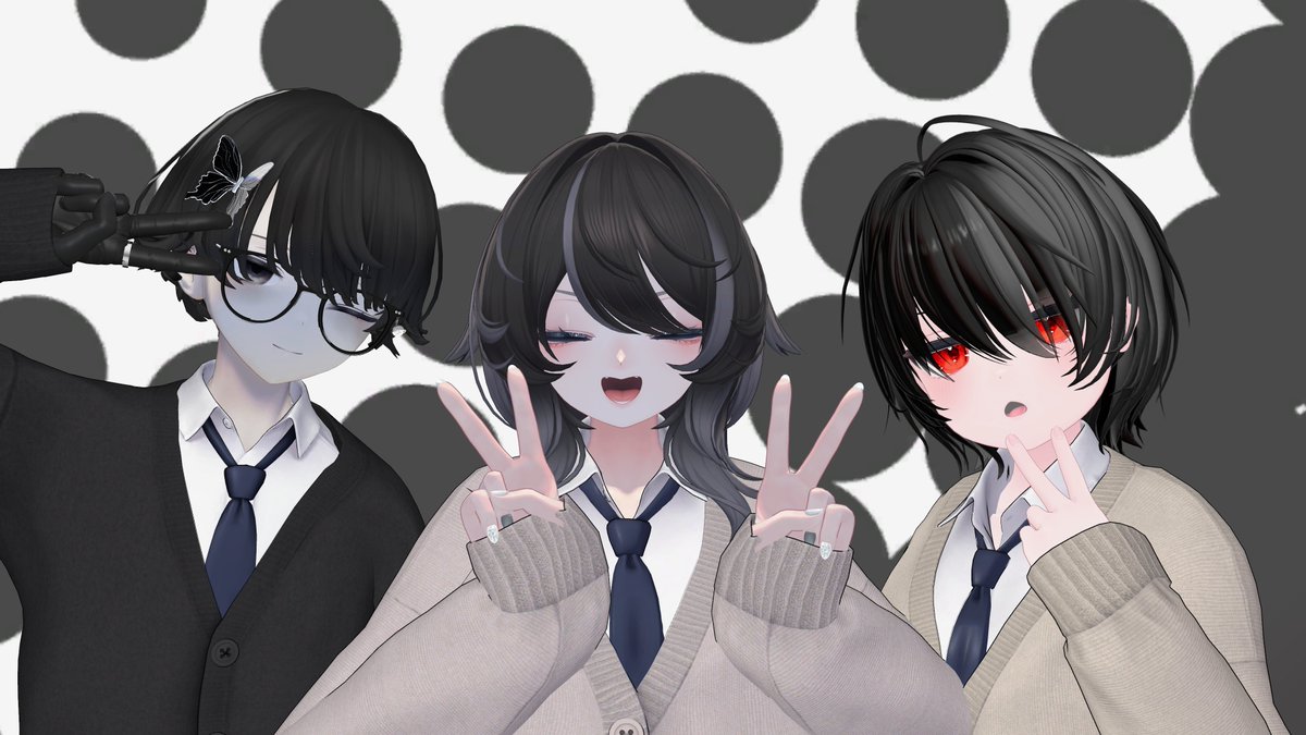 774_tete's tweet photo. この動画がちょ～～可愛かったので、フレンドたちと撮ってみた！！
真ん中私、表情もこだわったのでみてほしい https://t.co/HSwCzyWfMa