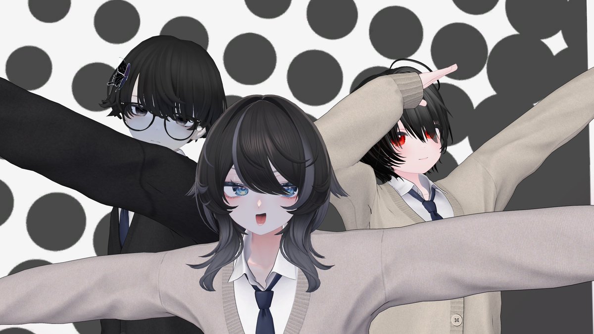774_tete's tweet photo. この動画がちょ～～可愛かったので、フレンドたちと撮ってみた！！
真ん中私、表情もこだわったのでみてほしい https://t.co/HSwCzyWfMa